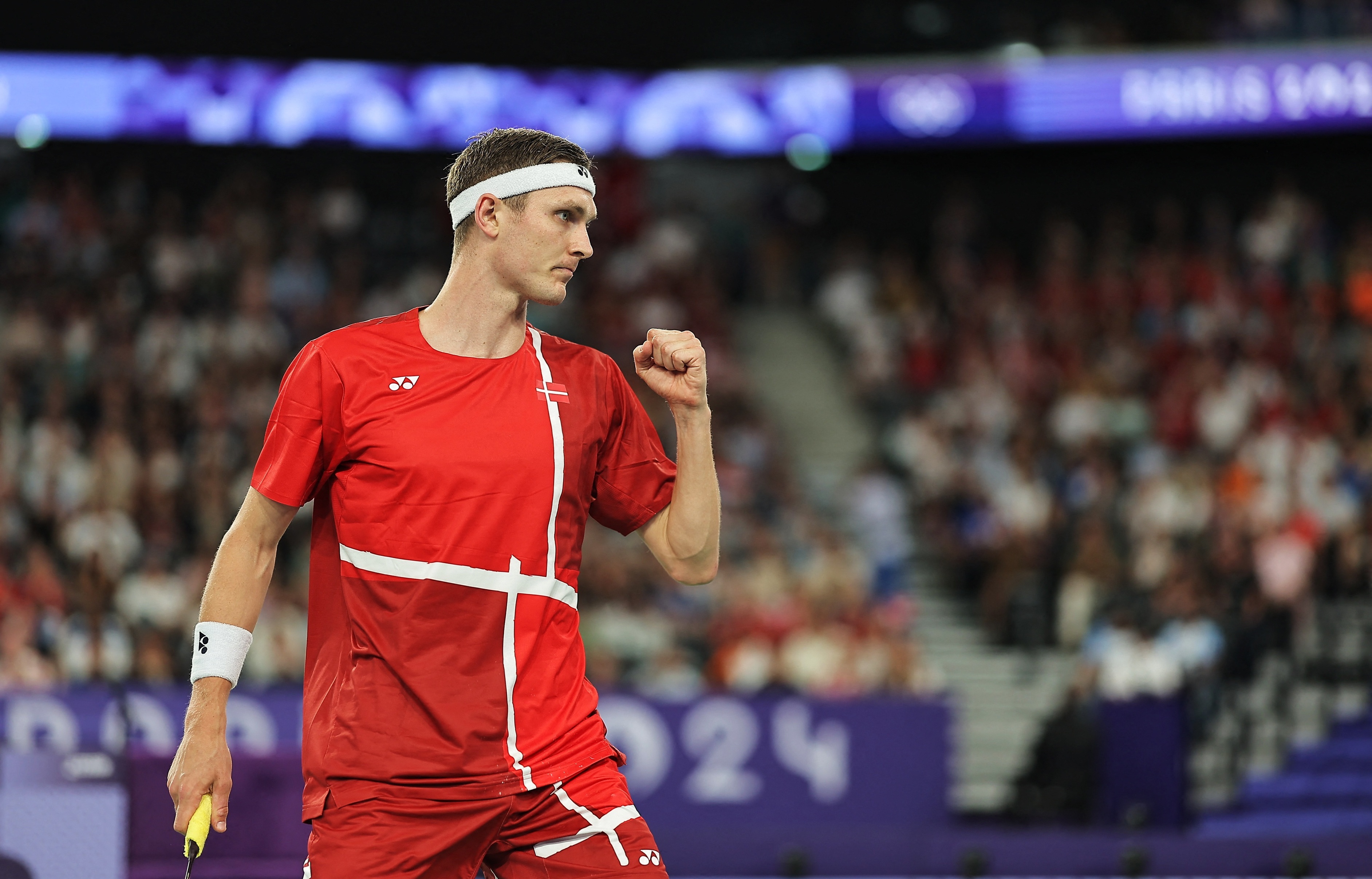 丹麦羽毛球队血洗韩国羽毛球队，安赛龙高光表现